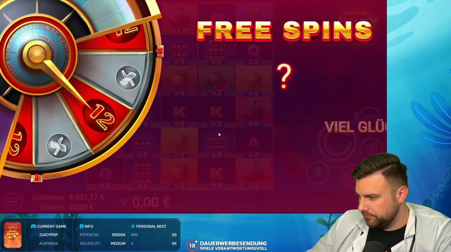 Live Streaming Setup mit Blick auf Malta